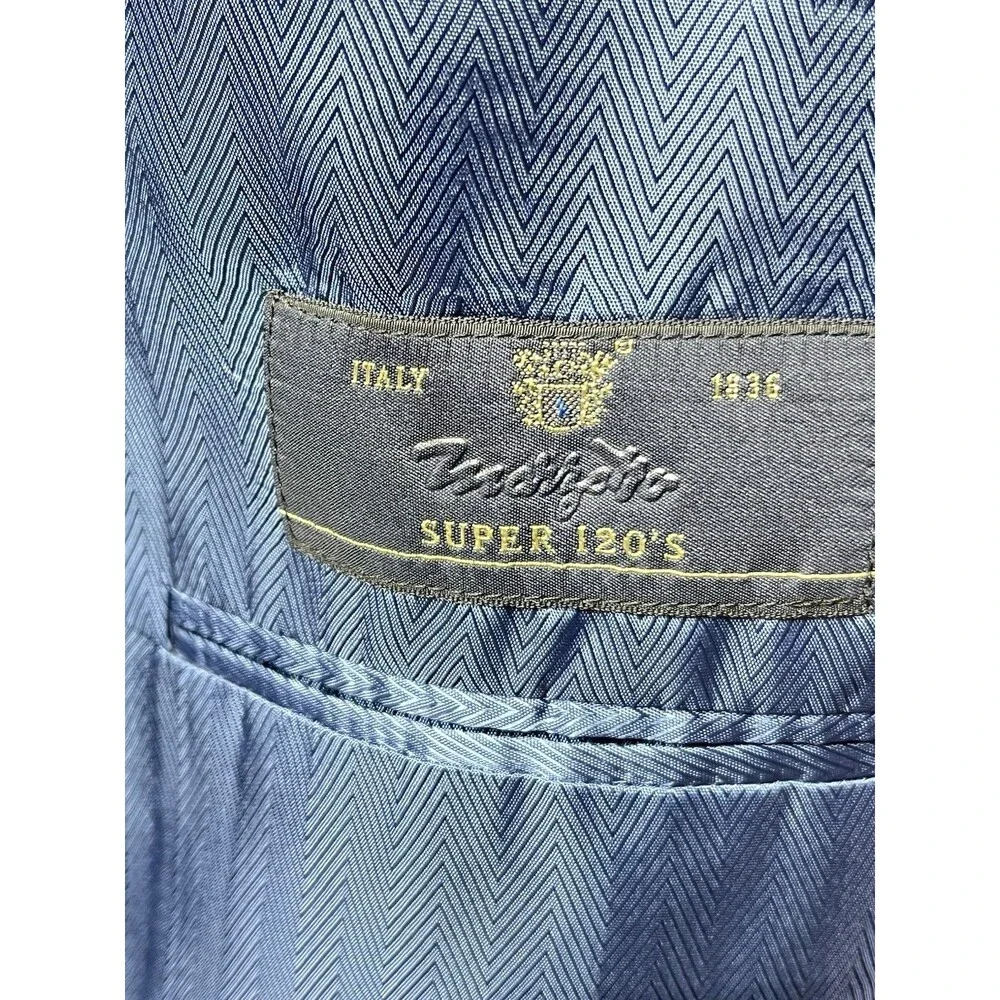 Joseph Abboud Marzotto Super 120’s Sport Coat Mens 50R Navy Italian Wool Blazer